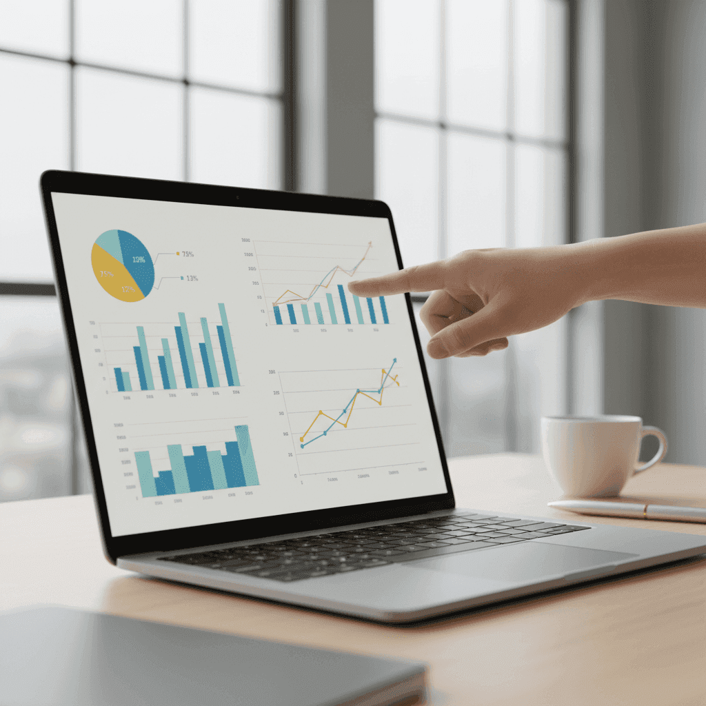 Analyse und Optimierung von Marketing-Kampagnen, datenbasierte Auswertungen und klare Ergebnisse für E-Commerce durch Stockmann Digital Consulting.