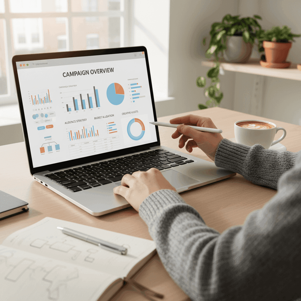 Analyse und Optimierung von Marketing-Kampagnen, datenbasierte Auswertungen und klare Ergebnisse für E-Commerce durch Stockmann Digital Consulting.